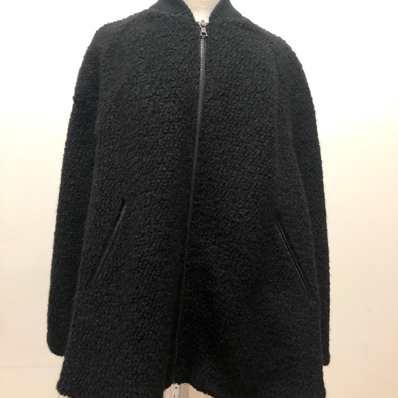 Forever 21 black Wool Cape - Picture 1 of 5